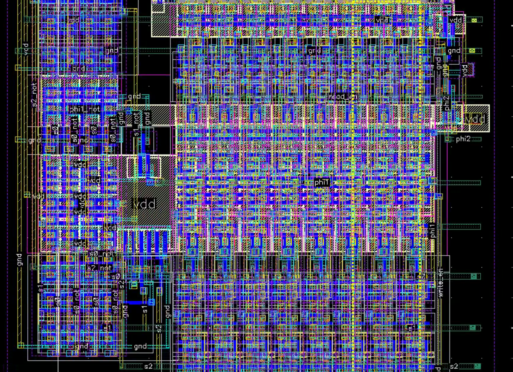 Bit stack integrated with SRAM